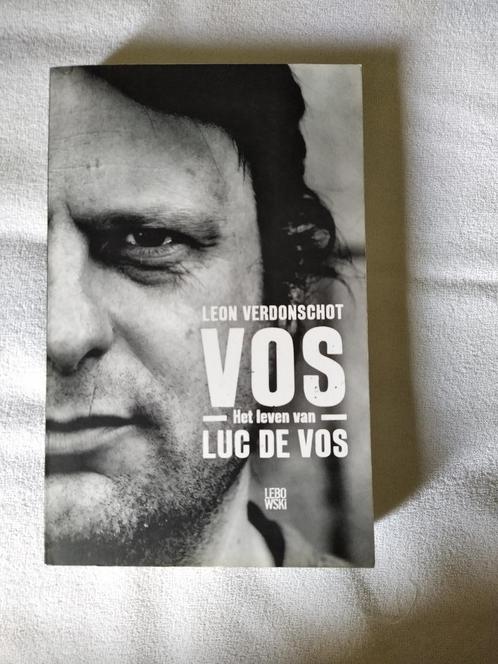 Vos, Het leven van Luc De Vos - Leon Verdonschot, Boeken, Muziek, Zo goed als nieuw, Artiest, Ophalen of Verzenden