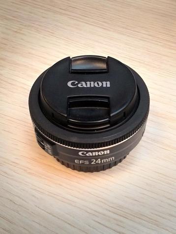 Canon EFs 24 mm 2.8 pancake lens beschikbaar voor biedingen
