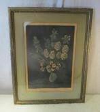 Mooi Oude Litho 'Bloemen in Pot' - Alphonse Mira, Antiek en Kunst, Ophalen of Verzenden