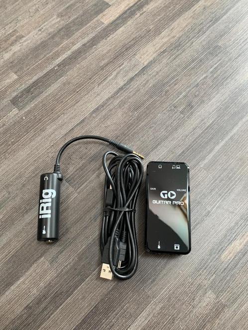 Helicon Guitar Pro Go + iRig, TV, Hi-fi & Vidéo, Appareils professionnels, Utilisé, Audio, Enlèvement ou Envoi