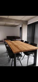 Eettafel hout, Huis en Inrichting, Ophalen, Zo goed als nieuw