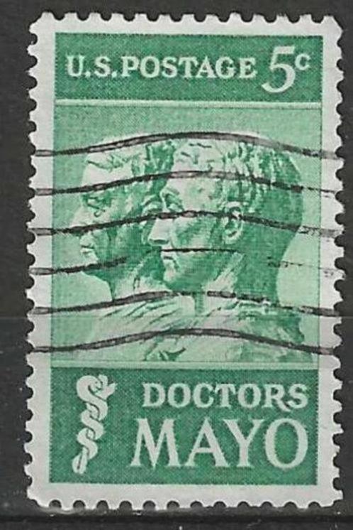 USA 1964 - Yvert 767 - De gebroeders en dokters Mayo (ST), Postzegels en Munten, Postzegels | Amerika, Gestempeld, Verzenden