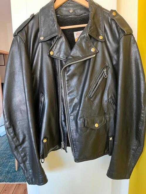 Perfecto Schott jack - Origineel - Gekocht in NYC - Jaren 90, Kleding | Heren, Jassen | Zomer, Gedragen, Maat 48/50 (M), Zwart