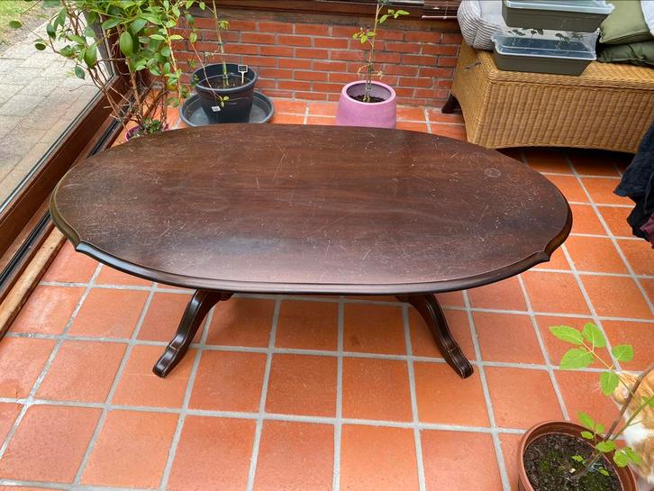 Oud salontafeltje en bijzettafeltjes, Antiek en Kunst, Antiek | Meubels | Tafels, Ophalen