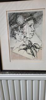 Moeder en dochter, Antiek en Kunst, Ophalen