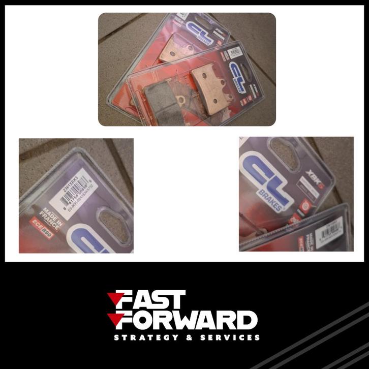 CL Brakes - 2361 XBK5 - 2 paar Remblokken - Nieuw, Motoren, Onderdelen | Merk-onafhankelijk, Nieuw, Ophalen of Verzenden