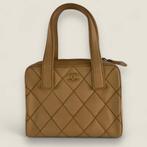 Authentieke Chanel wild stich beige handtas, Ophalen of Verzenden, Gebruikt, Beige, Handtas