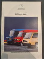 MERCEDES LICHTE BEDRIJFSWAGEN 1994 MB100 208 609 BROCHURE 44, Ophalen of Verzenden, Gelezen, Mercedes