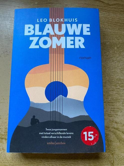 Blauwe zomer - Leo Blokhuis (nieuwstaat), Livres, Littérature, Comme neuf, Pays-Bas, Enlèvement