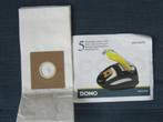 Sacs à poussière (3) pour aspirateur DOMO 7247S : 3 € Sacs à, Ophalen of Verzenden, Nieuw, Stofzuiger