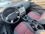 Ford focus benzine met keuring verkoop en garantie, Zwart, 4 cilinders, Leder en Stof, Bedrijf
