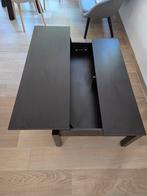 Ikea Trulstorp salontafel zwartbruin, Ophalen, In hoogte verstelbaar, Zo goed als nieuw