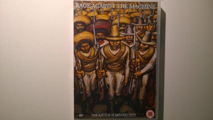 Rage Against The Machine - The Battle Of Mexico City (DVD), Cd's en Dvd's, Dvd's | Muziek en Concerten, Zo goed als nieuw, Muziek en Concerten