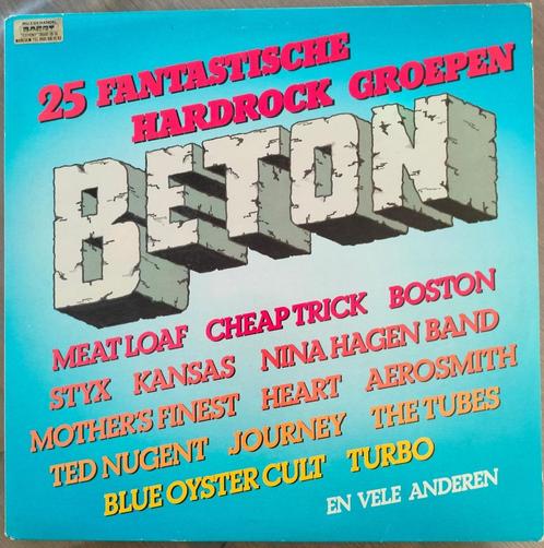 Beton - 25 Fantastische Hardrock Groepen, Cd's en Dvd's, Vinyl | Rock, 12 inch, Ophalen of Verzenden