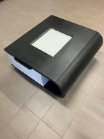 VTI afstudeerproject 1m vierkant zwart/wit met 2 ruime laden, 50 tot 100 cm, Minder dan 50 cm, Modern met wieltjes, Gebruikt