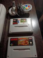 Super Nintendo SNES - 2 games - 2 controllers, Games en Spelcomputers, Ophalen of Verzenden, Met 2 controllers