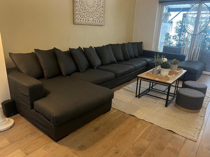 Salon comme neuf, Maison & Meubles, Canapés | Salons, Comme neuf, Banc d'angle, Quatre personnes ou plus, Enlèvement