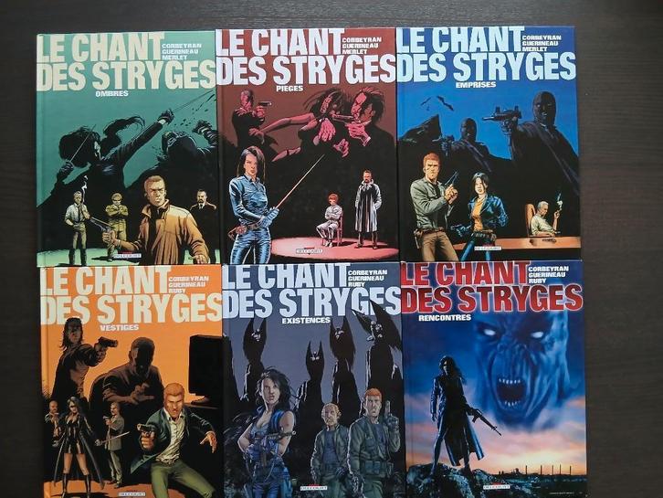 BD SERIE COMPLETE LE CHANT DES STRYGES, Boeken, Stripverhalen, Gelezen, Complete serie of reeks, Ophalen of Verzenden