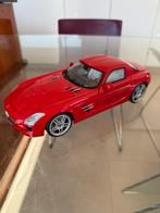 Mercedes-Benz SLS AMG - 1:18 zonder doos, Ophalen of Verzenden, Zo goed als nieuw, Auto, Overige merken