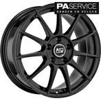 Nw 17 inch Gloss Black MSW 85 Fiat 500 velgen, Auto-onderdelen, Banden en Velgen, Velg(en), -, -, Nieuw