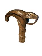 pommeau de canne " serpent cobra " Bronze., Ophalen of Verzenden, Brons