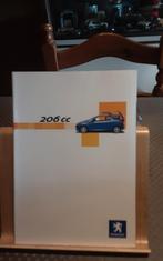 PEUGEOT 206 cc brochure, Livres, Enlèvement ou Envoi, Comme neuf, Peugeot