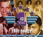 40 #1 Hits Love Songs 2 x CD ''état neuf'', CD & DVD, Comme neuf, Enlèvement ou Envoi