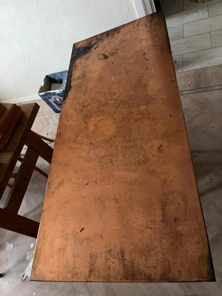 Verkoperd tafelblad, Huis en Inrichting, Tafelonderdelen, Gebruikt, Tafelblad, 100 tot 150 cm, 50 tot 100 cm, Rechthoekig, Overige houtsoorten