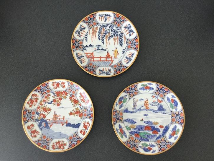 Assiettes décoratives chinoises Franklin 1980, Verzamelen, Porselein, Kristal en Bestek, Zo goed als nieuw, Bord of Schaal, Porselein