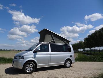 VW Volkswagen T5 California Comfort uitbouw DSG Automat140pk, Jusqu'à 4, 4 à 5 mètres, Volkswagen, Diesel