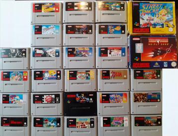 JJ nintendo super nintendo games!!!!!!!!!, Games en Spelcomputers, Games | Nintendo Super NES, Ophalen of Verzenden, Gebruikt