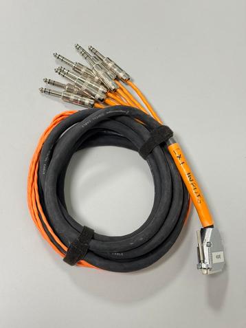 Avid DB25 - TRS Digisnake 4 8x prise TRS connecteur D-Sub 25, Enlèvement ou Envoi
