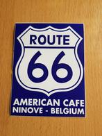 Route 66 American Cafe -Ninove (sticker), Enlèvement, Neuf