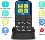 Téléphone portable pour personnes âgées LESIA EZ1, Comme neuf, Classique ou Candybar, Sans abonnement, Sans simlock