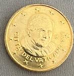 50 cent Vaticaan Paus Benedictus 2010, Postzegels en Munten, Verzenden, Vaticaanstad, 50 cent, Losse munt