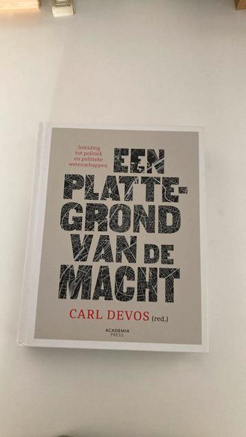 Carl Devos - Een plattegrond van de macht 2023 beschikbaar voor biedingen