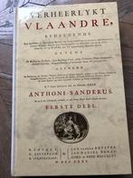 A. Sanders, Verheerlykt Vlaandre, 2 volumes, 17e et 18e siècles, Enlèvement ou Envoi, Neuf