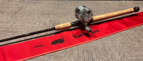 Jerkbait hengel set, Watersport en Boten, Hengelsport | Roofvissen, Zo goed als nieuw, Werphengel, Ophalen