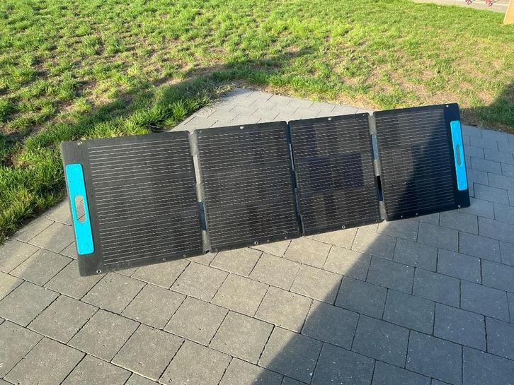 Zonnepanelen anker, Caravans en Kamperen, Kampeeraccessoires, Zo goed als nieuw, Ophalen