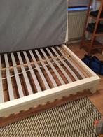 2 persoonsbed 140cm, Huis en Inrichting, Slaapkamer | Bedden, Ophalen, Overige materialen, Gebruikt, Wit