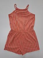 Mt 158-164 Oranje playsuit zonder mouwen en met witte strepe, Overige typen, C&A, Meisje, Ophalen of Verzenden