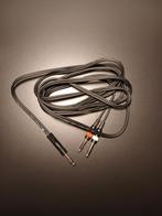 Stagg Kabel | 1x Jack naar 2x Jack (6.35mm) | 3 Meter, Muziek en Instrumenten, Verzenden, Gebruikt, Apparatuur