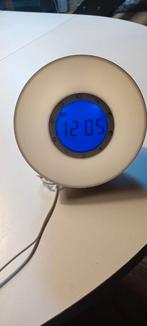 Réveil lampe Lanaform Wake-Up Light, Elektronische apparatuur, Ophalen of Verzenden, Gebruikt, Digitaal