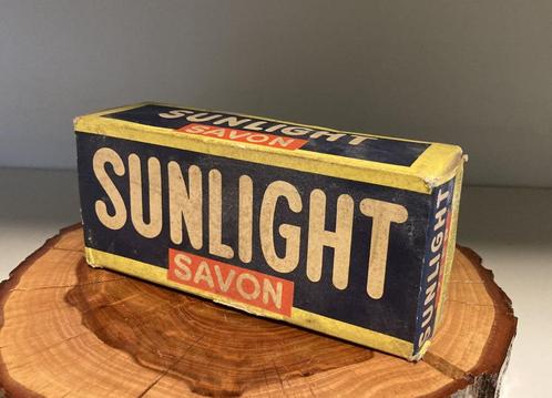 Retro Sunlight zeep, Verzamelen, Retro, Persoonlijke verzorging, Ophalen of Verzenden