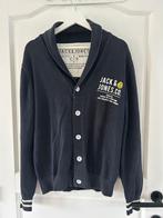 Jack & Jones Vest Blauw M, Kleding | Heren, Truien en Vesten, Jack&Jones, Ophalen of Verzenden, Zo goed als nieuw, Maat 48/50 (M)