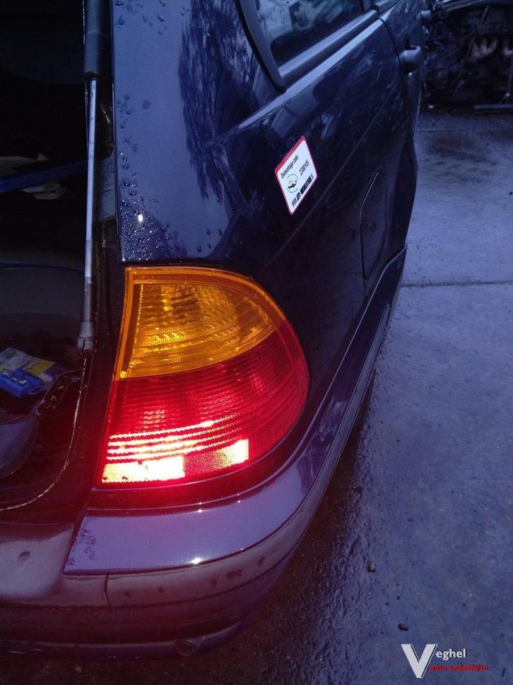 bmw e46 station 2004 achterbumper met parkeersensoren, Autos : Pièces & Accessoires, Carrosserie & Tôlerie, Pare-chocs, Arrière