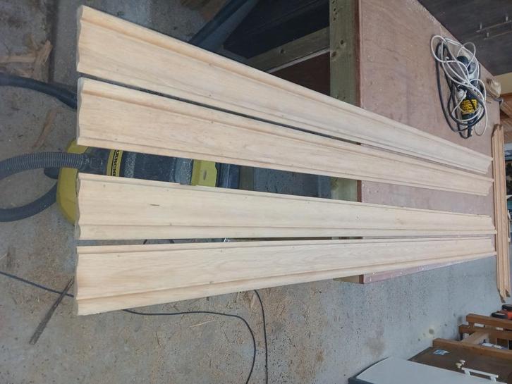 Muuromlijsting eik massief, Maison & Meubles, Maison & Meubles | Autre, Utilisé, Enlèvement