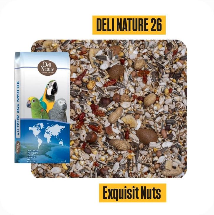 Deli Nature 26 Exquisit Nuts 1kg - Papegaaien Voeders, Dieren en Toebehoren, Vogels | Toebehoren, Ophalen