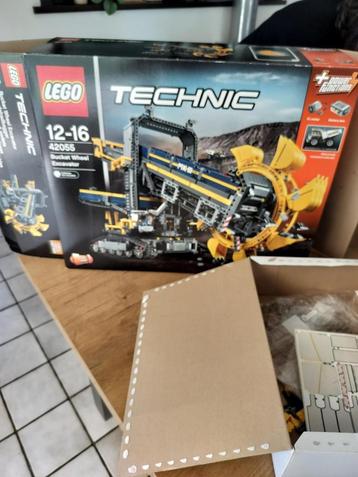 Excavatrice à godets lego 42055 avec boîte et livrets, Enlèvement ou Envoi, Lego