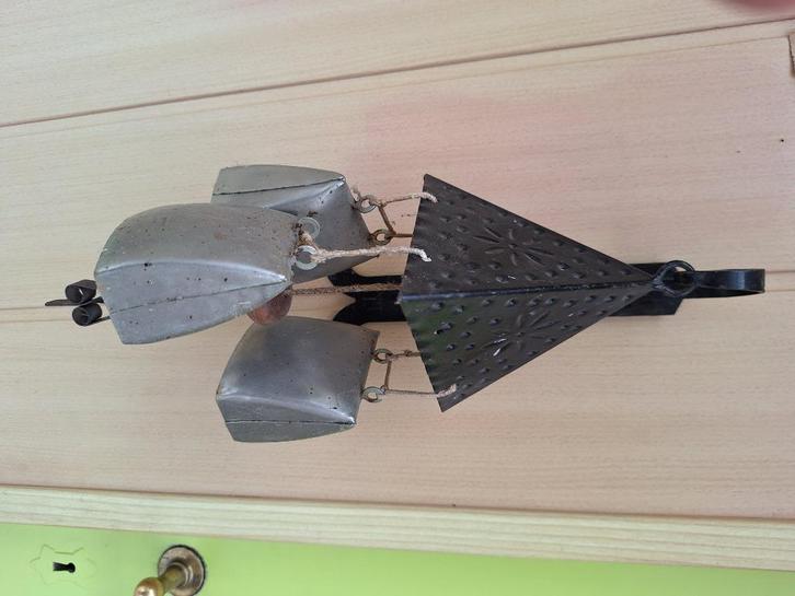 Vintage bel/deurbel/winkelbel, Antiek en Kunst, Curiosa en Brocante, Ophalen